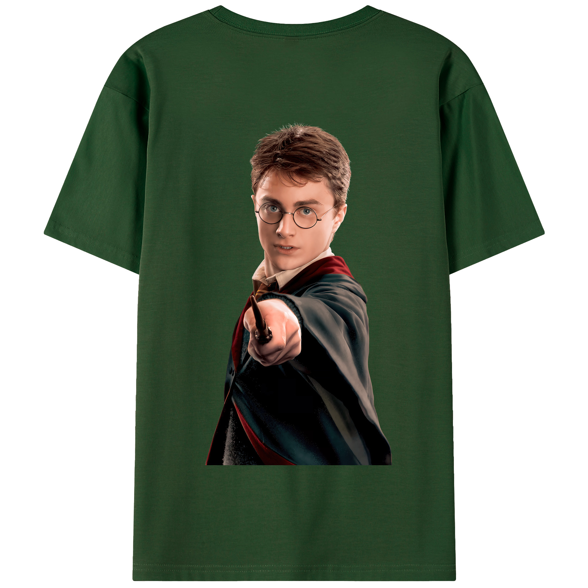（画像用） Harry Potter ハリー・ポッターシリーズ 綿100％半袖Tシャツ（背面プリント）